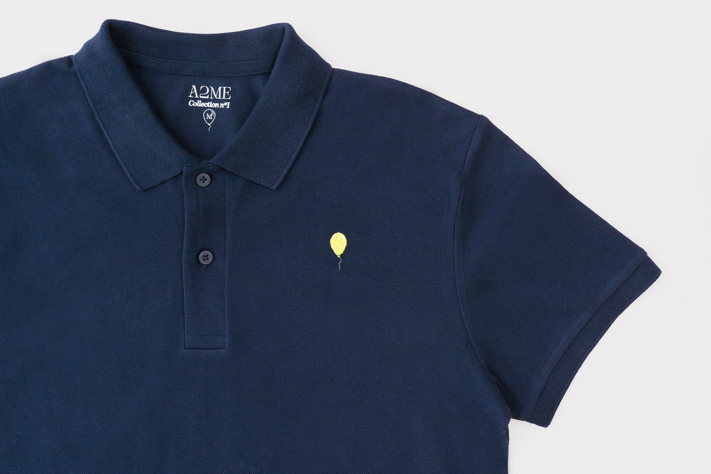 Polo AZUL MARINO globo lima