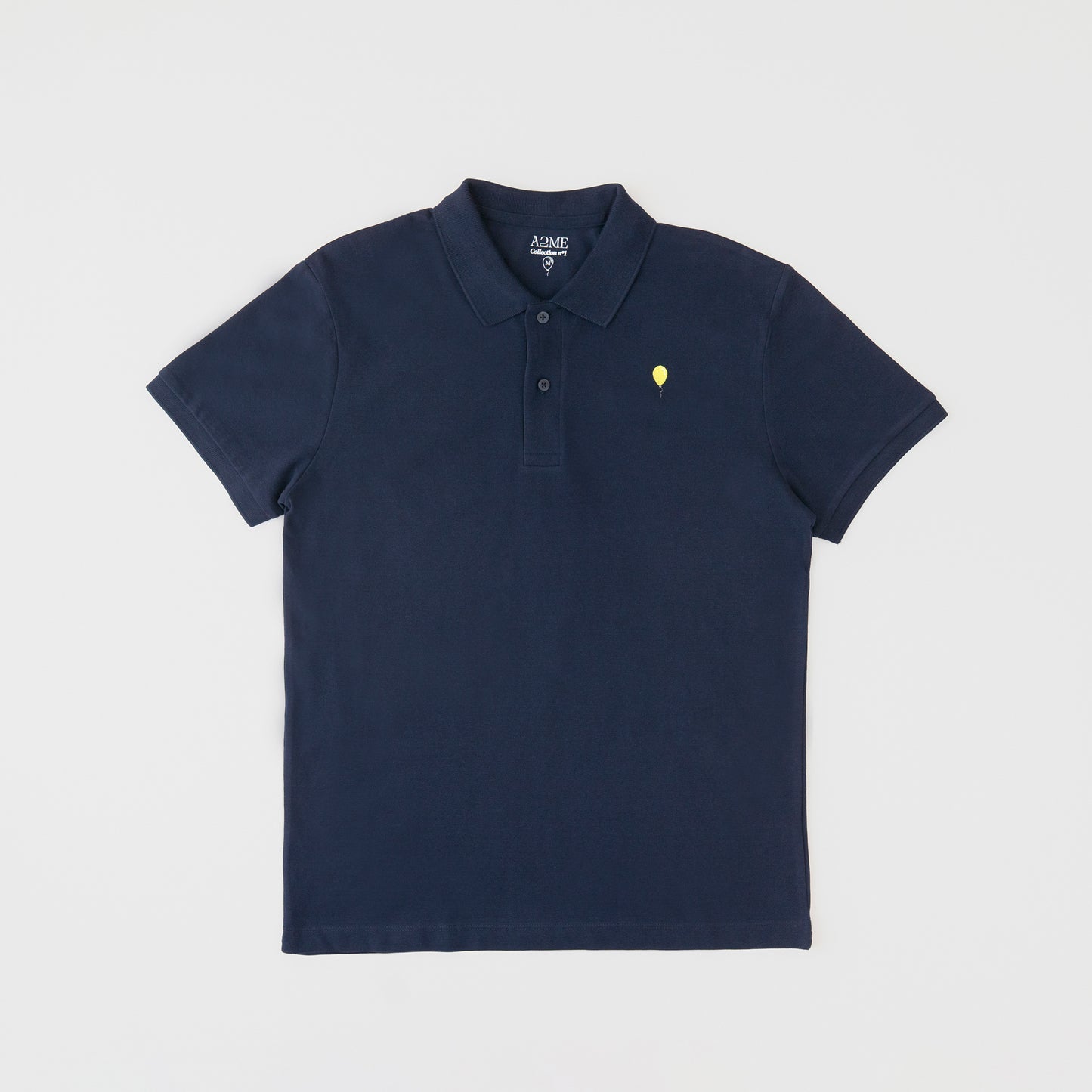 Polo AZUL MARINO globo lima