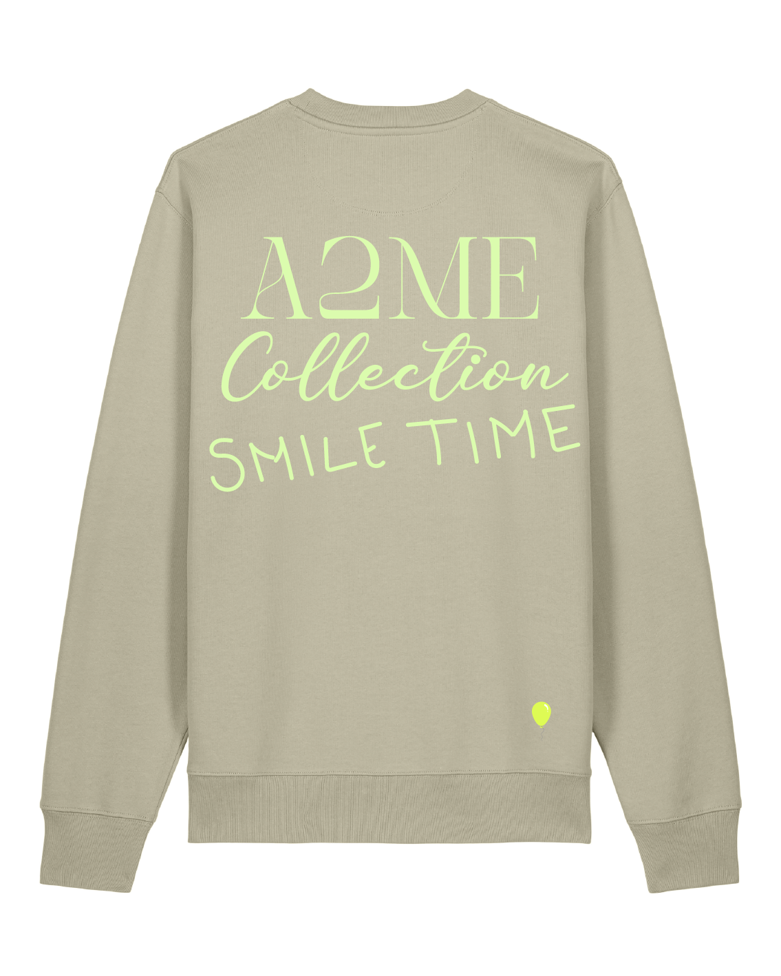 SUDADERA SMILE TIME stone